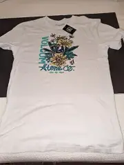 NWT Volcom White S/S T-Shirt -Sized S