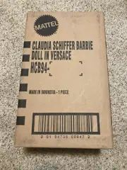 Barbie Signature Supermodel Claudia Schiffer Doll in Versace Gown Factory Sealed