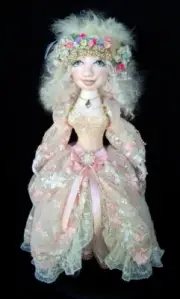 Cloth Art Doll CD Pattern/Tutorial "Cinderella" By Caroline Erbsland