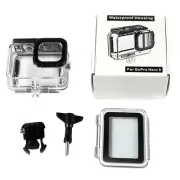 196ft Underwater Housing Shell Waterproof Case +Touch Screen For Gopro Hero 10 9