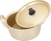 CONGARTENO Noodle Cooking Pot with Lid Multi Purpose Instant Noodles Pot Comfortable Dual Handle Design for Safe Use for Cooking Ramen Storing Food Compact Portable Kitchen Essential