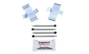 for OPEL MONZA A FRONT Brake Pad Fitting Kit (H1039)