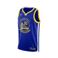 在飛比找momo購物網優惠-【NIKE 耐吉】NBA 球衣 金洲勇士 Curry 籃球(