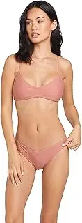 [Volcom] Women's Standard Simply Solid Crop Scoop Neck Bikini Top