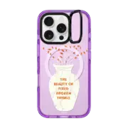 iPhone 16 Pro Impact Ring Stand Case MagSafe Compatible The beauty of fixed broken things
