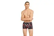 10 x Mens Bonds Microfibre Guyfront Trunks Underwear Circles & Stars 2Y5