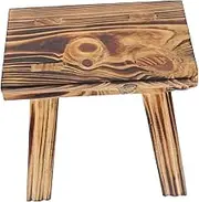 Levemolo Mini Stool for Boys and Girls Wooden Step Stool Toddler Seat Safe for Kitchen Bathroom Non-Slip