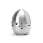 Egg Kitchen Timer Cooking Tools Stainless Steel 60 Minutes Alarm Clock Counting