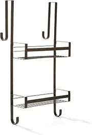 Over Door Shower Caddy - Matte Black