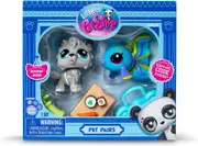 Littlest Pet Shop Pet Pairs with Virtual Code Dog #20 and Fish #24