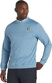 [pumagolf] Men's Cloudspun Patch Crewneck