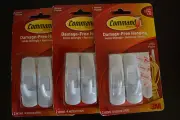 (6 PACK) Command Brand Utility Hooks 3 lb.