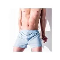 在飛比找i郵購優惠-【MORINO摩力諾】耐用織帶素色平口褲-水藍 M
