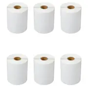 6 Rolls 250 Labels 4X6 Shipping Direct Thermal for Zebra LP 2844 Eltron ZP450