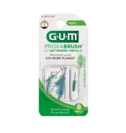 GUM Proxabrush Go-Betweens Refills - Tight - Compatible with GUM Permanent Handl