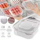 Food Storage Containers with Lids Microwave Freezer Safe Kitchen Organizer Boxes