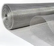 Stainless Steel Woven Wire Wire Mesh Sheet, Wire Mesh 1pcs, 6-500 Mesh 304 Stainless Steel Woven Wire Mesh Accessories, Breathable Mesh, Garden Fence Roll/car Grill(100cm X 200cm,500 mesh)