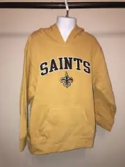 NFL Saints Boy's pull over 4/5 beige with pocket