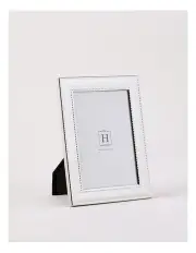 [Heritage] Regal Studded Metal Photo Frame 10x15cm in Silver