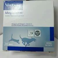 在飛比找蝦皮購物優惠-Virbac維克代理「Megaderm健膚樂」犬貓皆可、含O