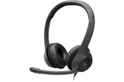 Logitech H390 USB Computer Headset Black