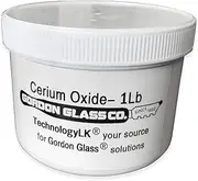 Cerium Oxide Glass Polishing Compound - 1 Lb (Pack of 1)