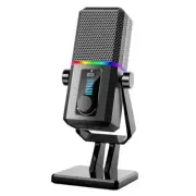 HK2 Gaming Microphone, USB Dynamic Gaming Microphone for PC, Computer Gaming