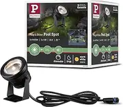 Paulmann 94559 Plug & Shine LED Outdoor Light Spotlight Pond Light IP68 Including 1 x 5 W Dimmable Warm White Black Aluminium 3000 K