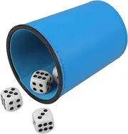 WESIEVYA 1 Set Festival Dice Cup Premium Dice Shaker for Party Games Lightweight for Family Entertainment Gathering Includes