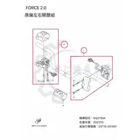 在飛比找蝦皮購物優惠-【宇仁機車零件】YAMAHA FORCE 2.0 右開關 啟