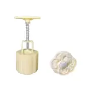Plastic Material Mooncake Moulds Mooncake Tools Hand Pressure Baking Accessories