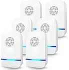 6 Packs Ultrasonic Pest Control Repeller, Mouse Traps Indoor for Home Mosquito R