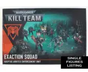 Warhammer 40K Kill Team Exaction Squad Arbites Single Figures Off Sprues a