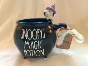 NEW 2024 Snoopy's Magic Potion Cauldron Ceramic Mug w/Attached Snoopy Figure