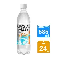 在飛比找Yahoo奇摩購物中心優惠-【金車】CrystalValley礦沛PLUS+纖維氣泡水(