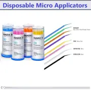 400 Microbrush Micro Brush Applicator Tips Regular, Fine, Super Fine Dental USA