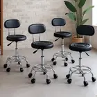 Levede Salon Stool Swivel 4 Bar Stools Chairs Barber Hairdressing Hydraulic Lift