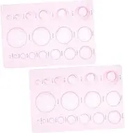 Rt Paper Tool Paper Quilling Plate 2pcs Rolling Tools for DIY Decorations