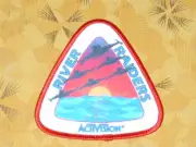 ~ Atari Video Game Vintage 80's Activision Award Patch - River Raiders ~