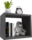 BAFAT Floating Wall Cube Shelf,Deep in 9.45" Large Floating Bookshelf,Box Shelf