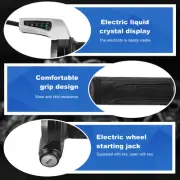 Ebike Throttle 48V Electric Bicycle Throttle Handle Accelerator, Throttle8423