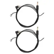 2pcs Tattoo Clip Cord 5.9ft Professional Flexible Tattoo Machine Clip Co CHW
