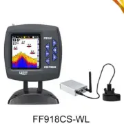 7.09" Portable Sonar Fish Finder Wireless Control Sensor Fishing Locator Tracker