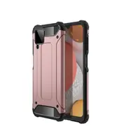 MCC Shockproof Samsung Galaxy A12 Heavy Duty Tough Phone Case Cover A125 [Rose Gold]