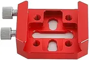 Guide Mirror Dovetail Plate Red Short Board Cross Dovetail Slot Telescope Accessories Dovetail Mount(Type1)