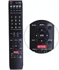 New Remote Control For Sharp LC-80LE757U LC-60LE755U LC-70LE757U LED Smart TV