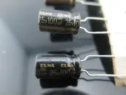 JAPAN 4PCS Elna RFO 100uf 25V highest audio Capacitor New diy HiFi