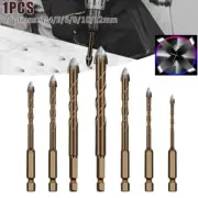 Exceptional Quality Cross Tile Bits 14 Hex Shank Reliable Drilling Experience