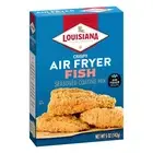 Louisiana Fish Fry AIR FRYER FISH Seasoned Coating Mix Crispy 5 Oz. (1 Box)