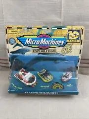 Micro Machines Exploration #4 Arctic Researchers Galoob Toys 1996
